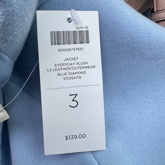 Chico’s Everyday Plush jacket sz 3 New - Picture 3 of 4